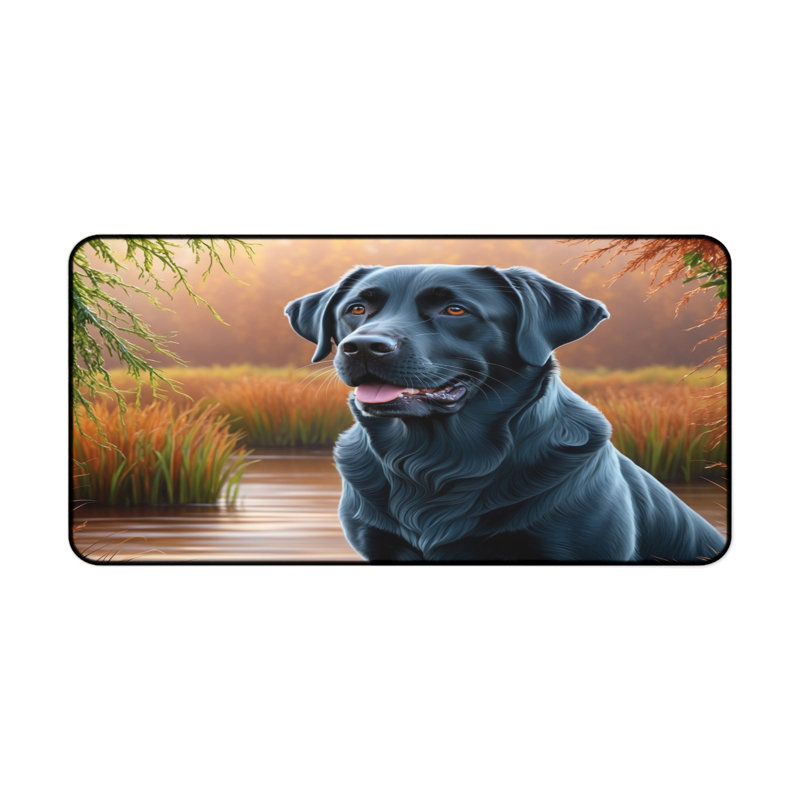 Polyester Desk Pad, 14.4x12.1