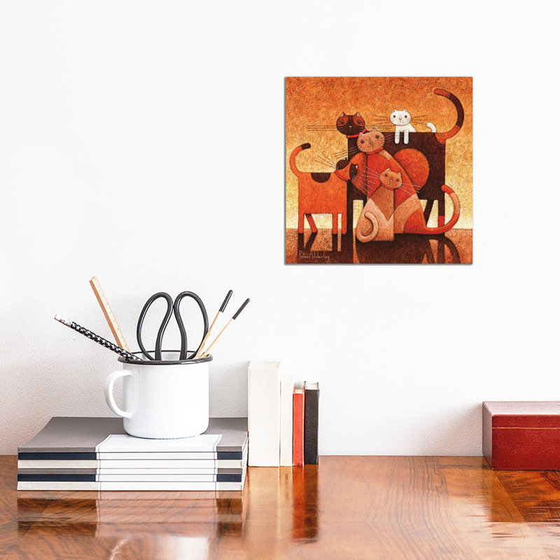 A Family Affair by Peter Adderley - Wrapped Canvas Gallery-Wrapped Canvas Giclée, 30.48 cm H x 30.48 cm W