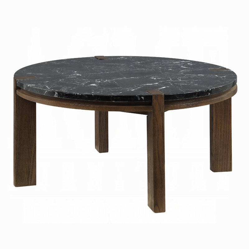 Table basse Estella avec plateau en marbre