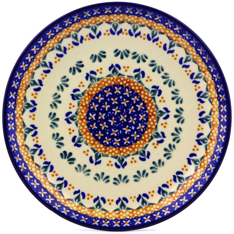 Polish Pottery 7.5" Dinner Plate