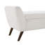 Banc de rangement Mid-Century moderne avec espace spacieux pour l'organisation du salon et de la chambre à coucher et des sièges-128633022