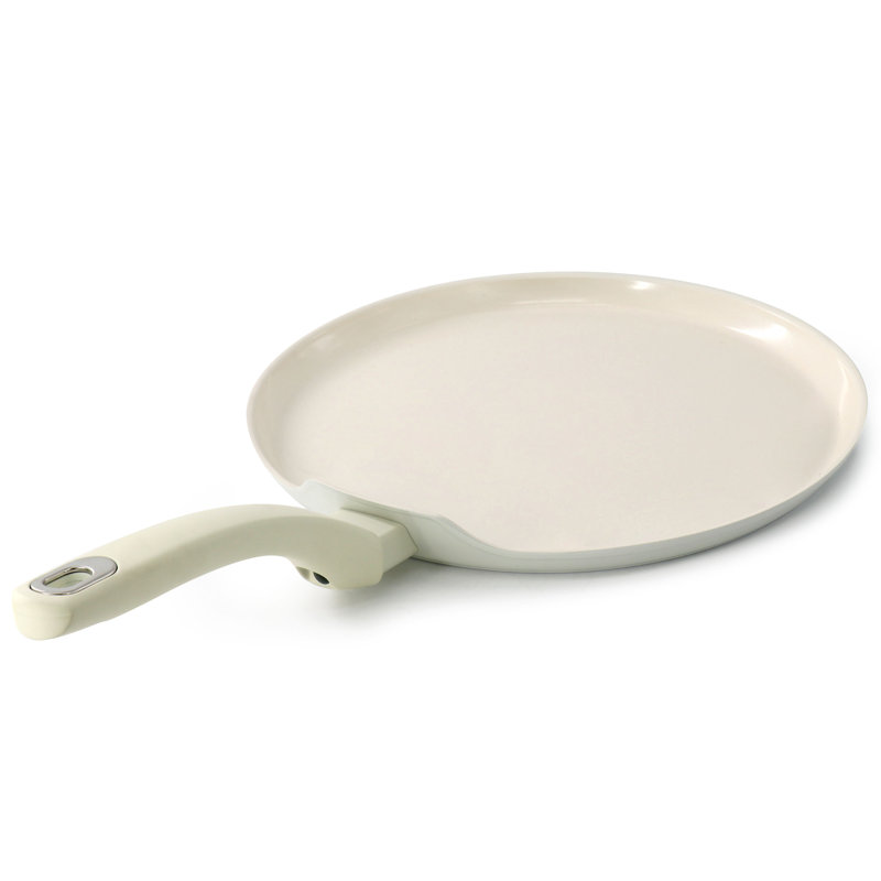Non-Stick Aluminum Griddle, Ivory