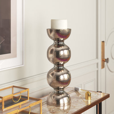 Iron Tabletop Candlestick