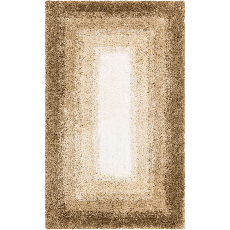 Tapis pour salle de bain Sparkman, Orge, L 27 po x L 45 po