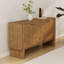 Buffet armoire de rangement pour salle à manger, cuisine, buffet 4 portes en bois avec 4 compartiments-115163523