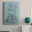 «Botanical on Teal VI», impression sur toile tendue-1058562697