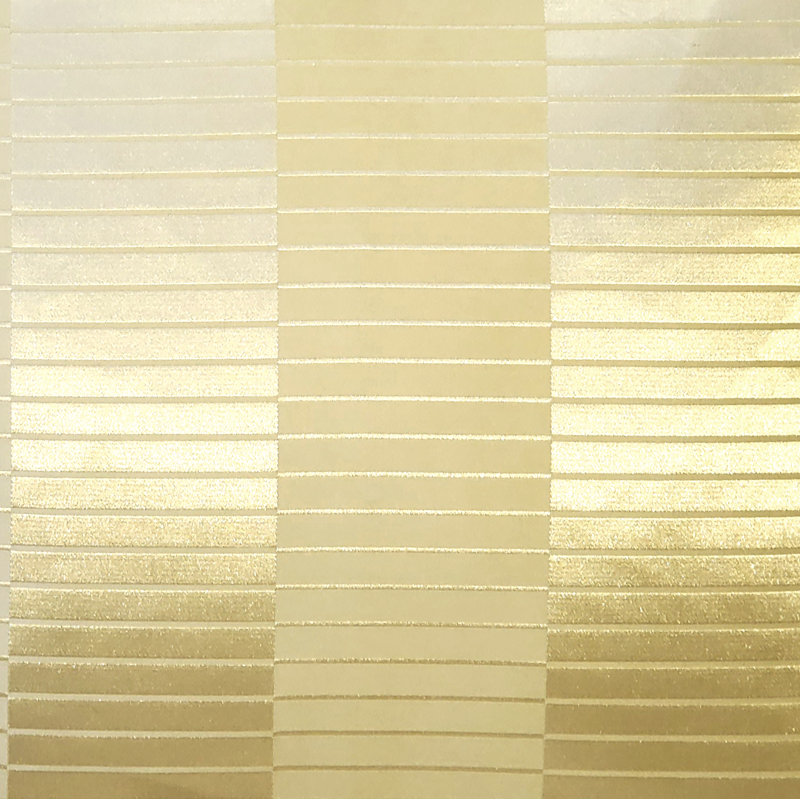Pearl Striped Throw Pillow, Champagne