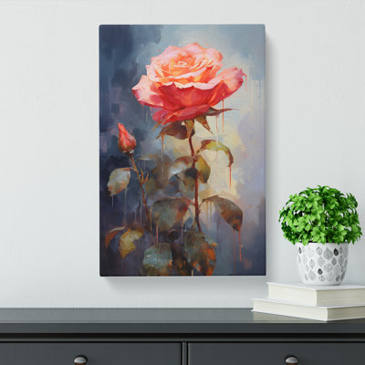 Rose Impressionism - No Frame Print