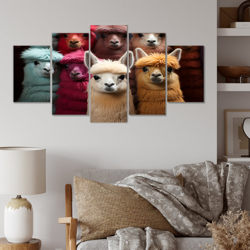 Fête festive colorée «Alpacas»