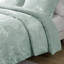 Double / grand, 3 pièces, velours froissé, édredon réversible, ton, - rembourrage doux double / grand,-118916204-118916207