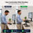 KT3 Adjustable Keyboard Stand with Mouse Platform - Height Adjustable Keyboard Riser for Desks, Counters and Workstations 