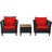 Shannay Acacia 2 - Person Patio Conversation Set with Cushions