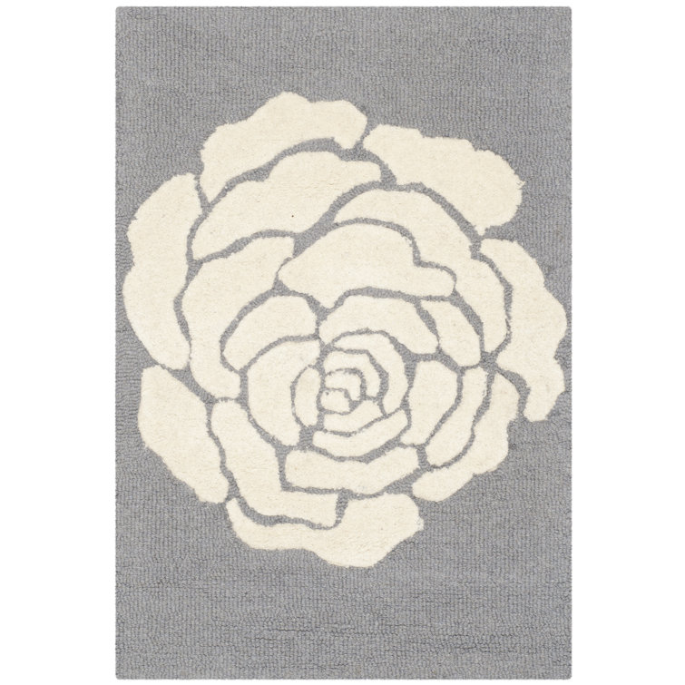 Tapis en laine touffeté à la main Cannen