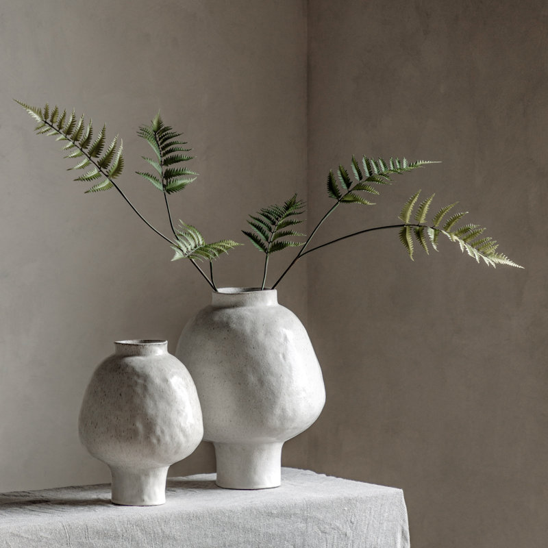 Aukusti Stoneware Table Vase, 31 H x 25 W x 25 D cm