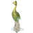 Barbini Murano Sommerso Handmade Glass Figurine / Sculpture Decorative Object