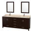 Sheffield 79" Double Bathroom Vanity Base Only-31336915