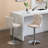 Swivel Velvet Barstools With Adjustable Seat Height, Modern Upholstered Chrome Base, Comfortable Tufted Backs For Home And Kitchen, Set Of 2-1900854040-1900854022