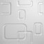 11 panneaux décoratifs muraux 3D H 11 7/8 po x l 11 7/8 po Oslo Endurawall Pi. (12 / PC)