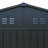 Outdoor Storage Shed, Metal Garage Shed Backyard Utility Tool House Building With 2 Doors And 4 Vents For Car,Truck,Bike, Garbage Can,Tool,Lawnmower-112433163-112433167