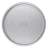 Anolon Pro-Bake Bakeware Aluminized Steel Perforated Pizza Pan, 14 Inch, Silver