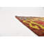 Tapis de zone en laine 3 pi 4 po x 5 pi 3 po one-of-kind noué la brown Doorfield