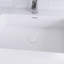 Meuble-lavabo simple 30 po en chêne brun avec surface intégrée