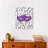 Conffeti Mask Print On Canvas
