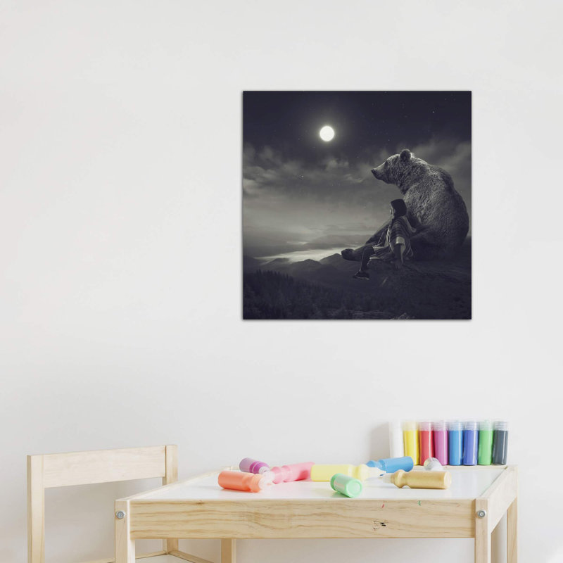 «Hiraeth» par Soaring Anchor Designs - impression d'art graphique, H 26 po x l 26 po x P 1,5 po, Pas de tapis, Toile tendue