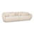 Tov Furniture Misty Cream Boucle Modular 4-Seater Sofa