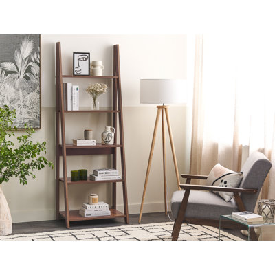 Georgios 175cm H x 62cm W Ladder Bookcase