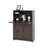 Multifunctional Desk Cabinet With Fold - Up Desktop And Ample Storage