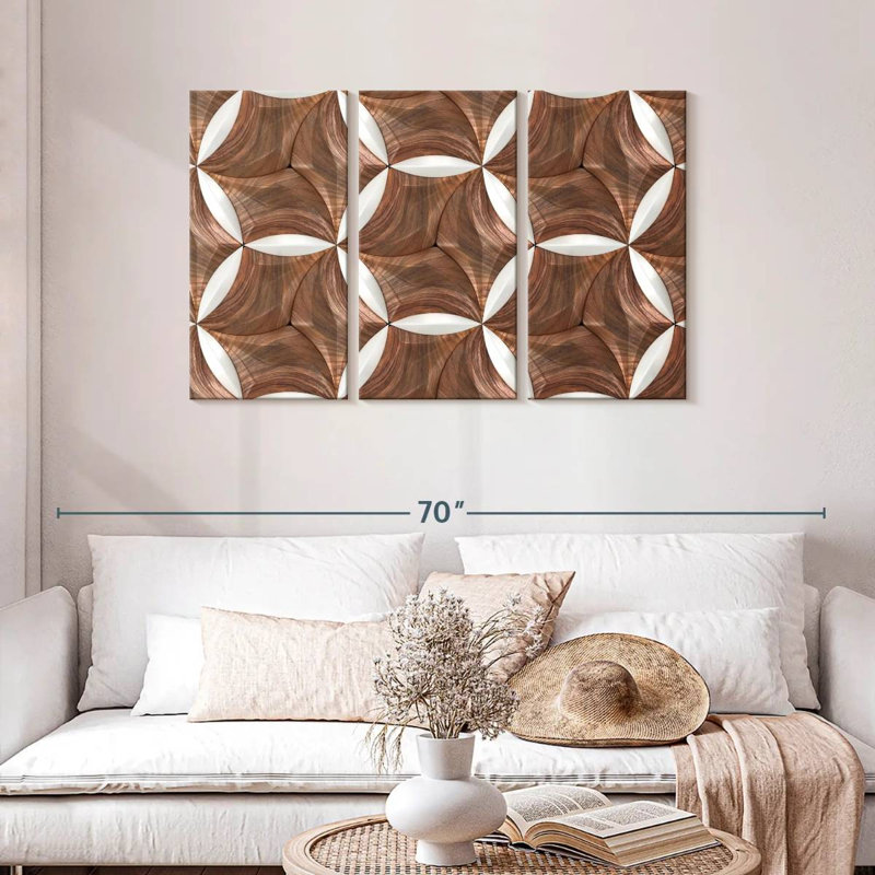 Avery Geometric Hexagonal Tiles, 28" H x 45" W