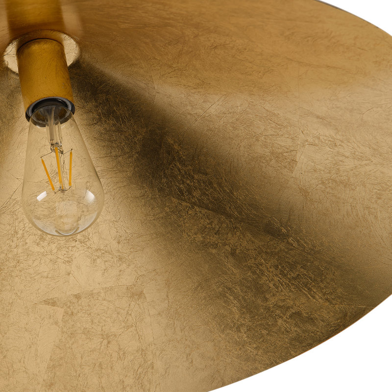 1-Light Modern Dome Adjustable Dimmable Pendant Light Fixture, 8.07" H x 23.62" W