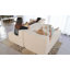 Canapé modulaire avec chaise longue 105,5 po Boneless-249349390