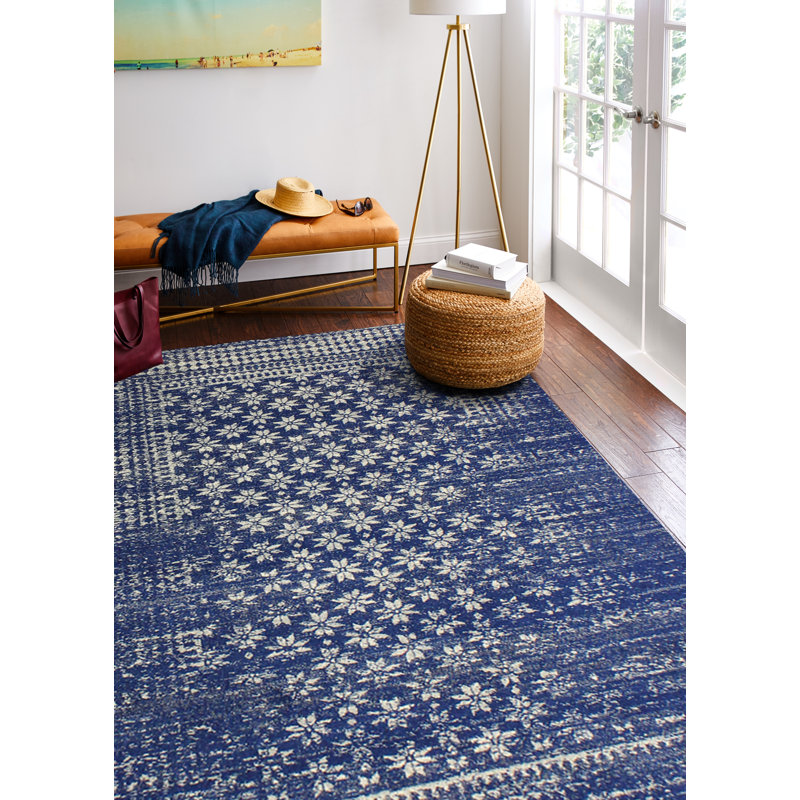 Perri Floral Area Rug, Runner 77 x 244cm