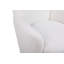 Fauteuil demi-tonneau pivotant Teddy, fauteuil d'appoint pivotant