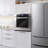 Cosmo 3 Piece Kitchen Appliance Package with 30'' Electric Cooktop Island Range Hood
