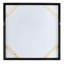 Peinture à l'huile encadrée dorée moderne encadrée carrée pour le salon 40%, toiles décoratives