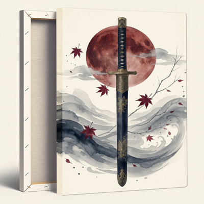 Ensemble de 1 tableau sur toile Sword Moon