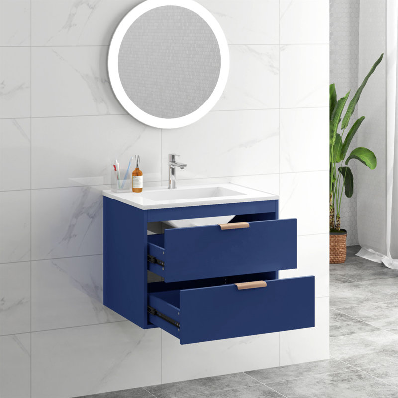 24'' Single Bathroom Vanity with Top