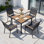 Ensemble de chaises noires