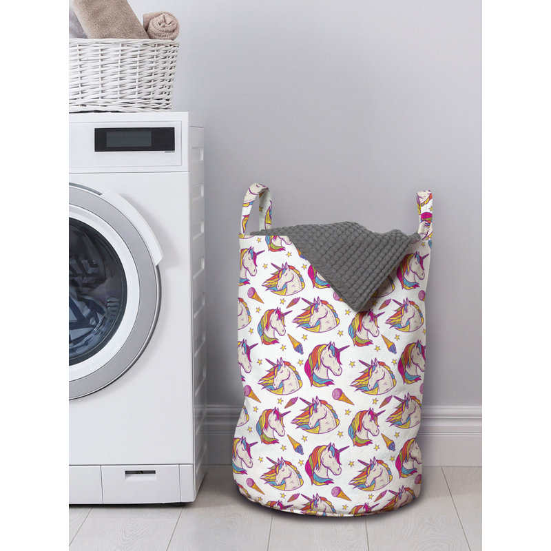 Fabric Laundry Bag with Handles