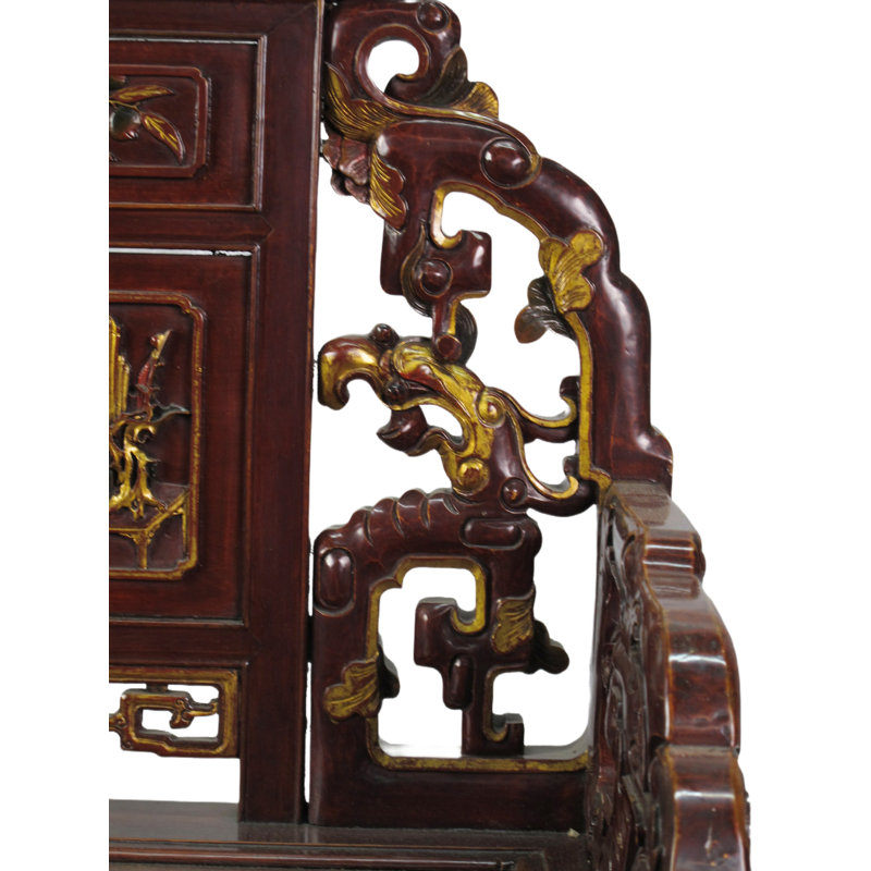 Asian Classic Solid Wood Arm Chair