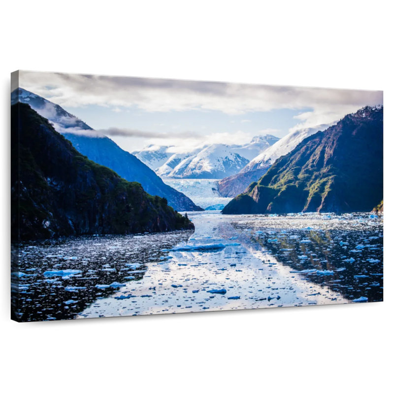 Kavia Mendenhall Glacier In Juneau, 30" H x 45" W