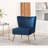 Keertan Velvet Slipper Chair-336275327