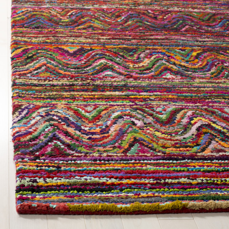 Anaheim Hand Tufted Cotton Rug, Runner 2'3" x 8'