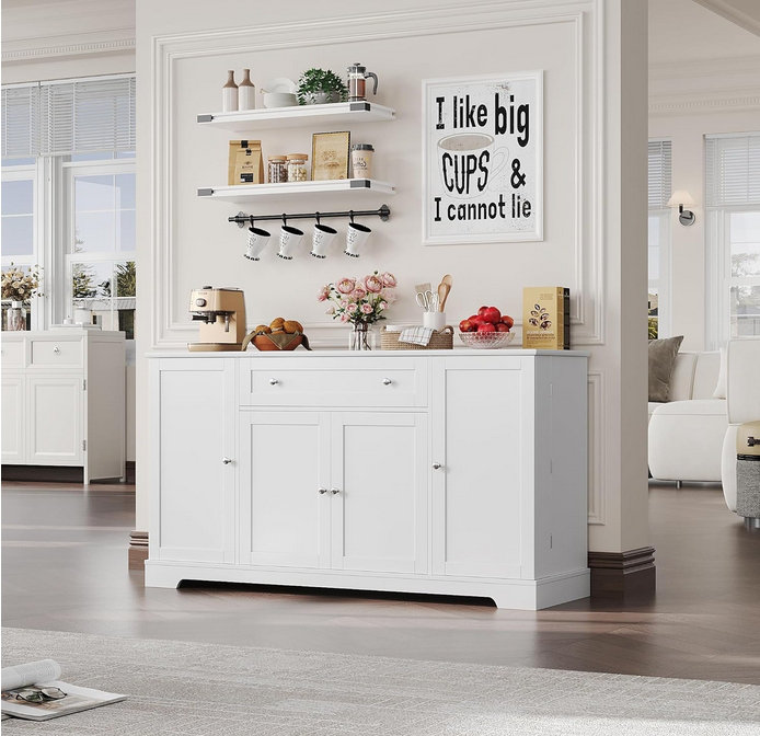 137.2cm Sideboard, Black