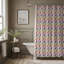 Rideau de douche 1 pièce Retro Pastel Vibe 0220-1809432444