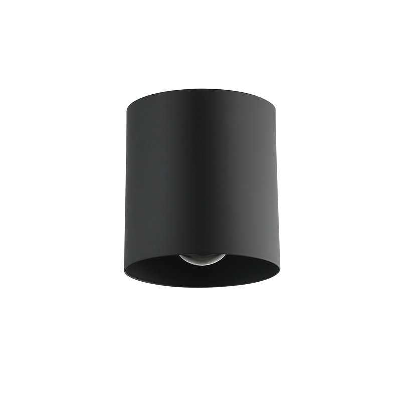 Plafonnier encastré 1 lumière Caisi, Noir