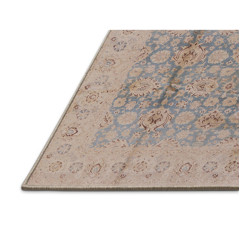 Kalusd Oriental Indoor Rug, Rectangle 4' x 6'